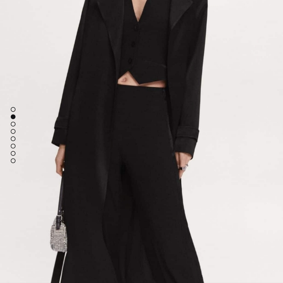 Mango Selection Collection satin trench coat - Picture 2 of 4